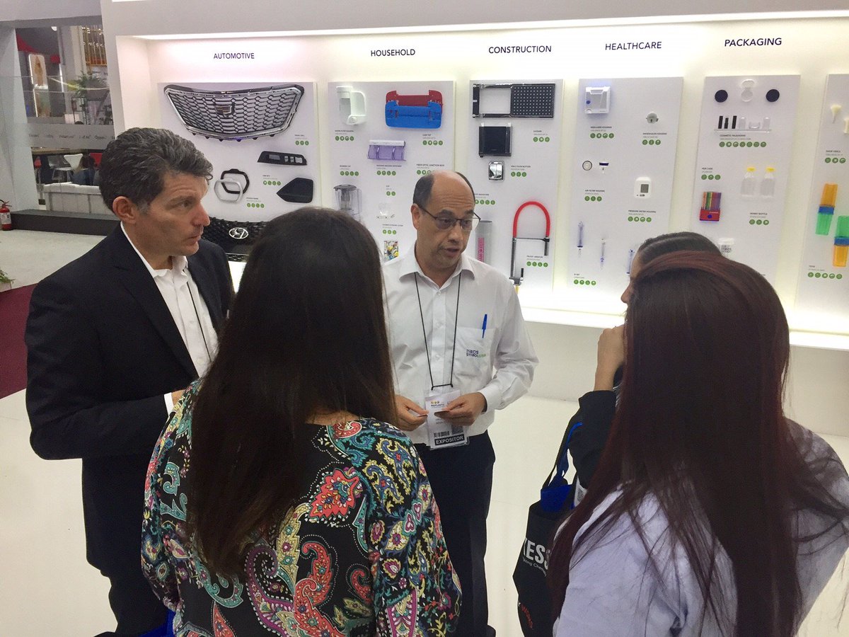 Styrolution's tweet photo. A lot of interest in #styrenic solutions from #INEOS #Styrolution at #Feiplastic in Sao Paulo, #Brazil. Join us at booth J70. https://t.co/MX80pm1T2a
