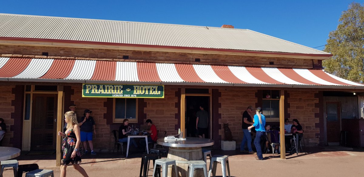 JohnFargher_AW's tweet photo. Great to get back for a cold #fargherlager and a #kangaroo π at the @PrairieHotel. Awesome to see thousands of punters through the doors over Easter #outbackpub #prariehotel #Flindersranges #GodsCountry #lager
@KnBaum @willubruce https://t.co/vgWlPN0k5f