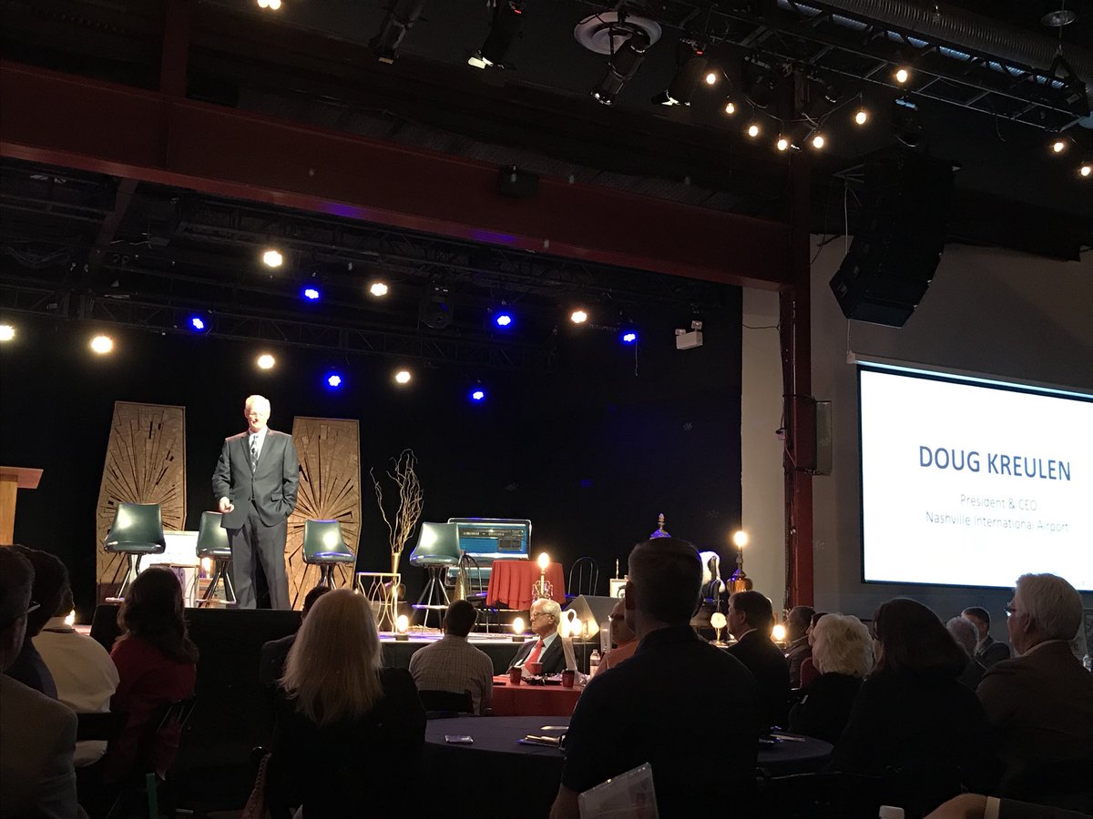BNA Airport CEO Doug Kreulen shares growth plans and challenges #Outlook2019