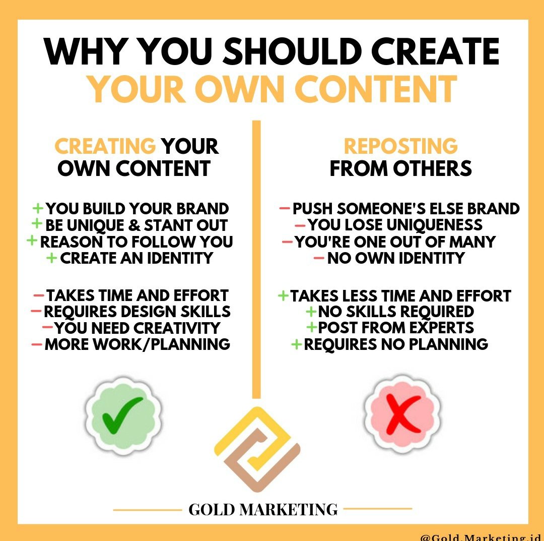 GoldMarketingID's tweet photo. Why you should create your own content?? 👇 https://t.co/vwHrSdIimZ