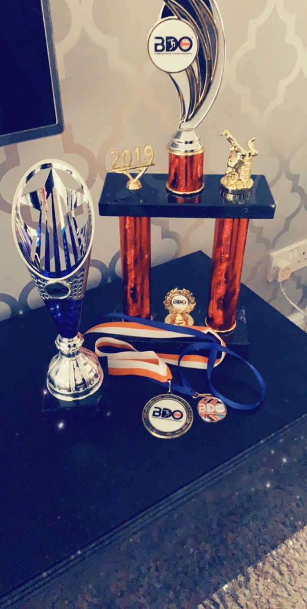 lorrainepat11's tweet photo. @hallsideprimary  Olivia Paterson in P6 with her trophies and medals from BDO British Street Dance Championships in Newcastle at the weekend! 

1st place advanced duo British Champions with her duo partner Evie How - also P6 

5th place advanced solo 

3rd place advanced team https://t.co/YSpsNPSqjx