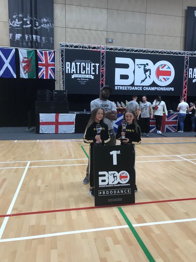 lorrainepat11's tweet photo. @hallsideprimary  Olivia Paterson in P6 with her trophies and medals from BDO British Street Dance Championships in Newcastle at the weekend! 

1st place advanced duo British Champions with her duo partner Evie How - also P6 

5th place advanced solo 

3rd place advanced team https://t.co/YSpsNPSqjx