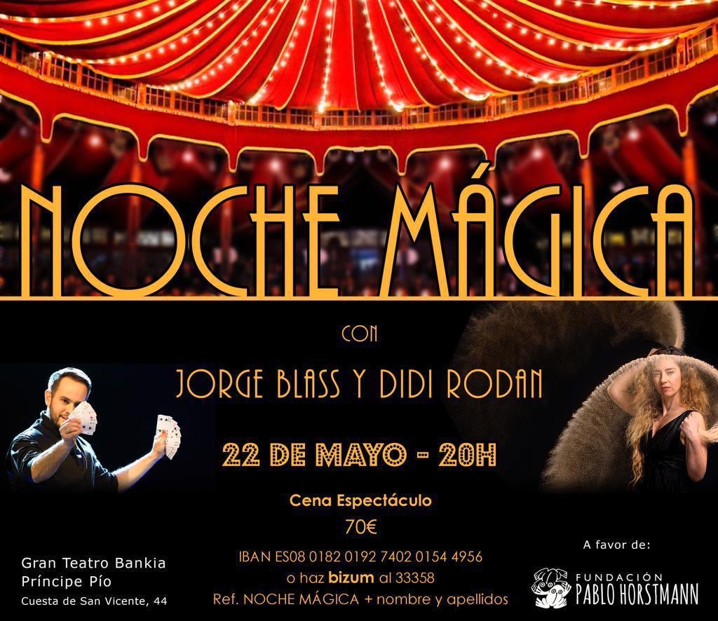 Vente a pasar una noche llena de sorpresas, magia y solidaridad. El próximo 22 de mayo, tu cena puede ayudar a miles de niños y comunidades en Kenia y Etiopia,   gracias a la <a href="/fundacionpablo/">fundacionpablo.org</a>, <a href="/jorgeblass/">Jorge Blass</a> y <a href="/DidiRodan/">Didi Rodan Sand Art</a>. #cenasolidaria #solidaridad #sandart #ong #sandart