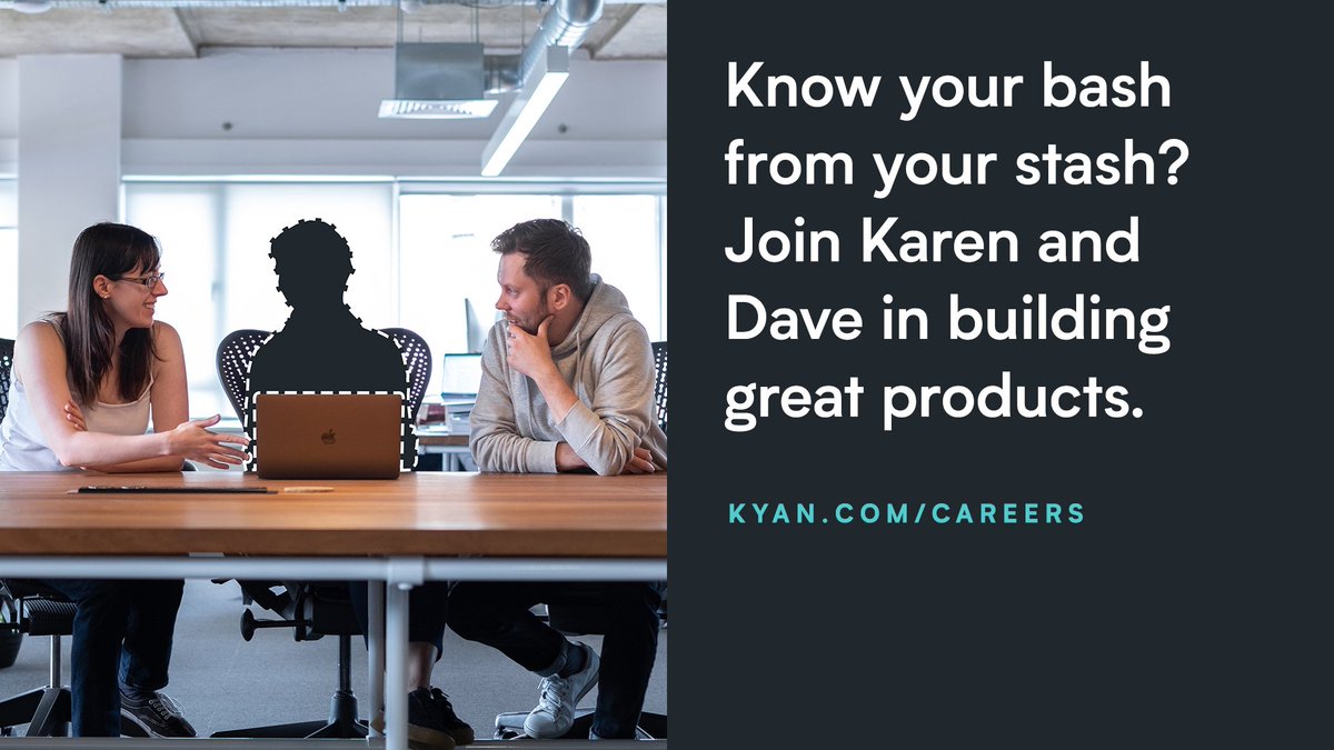 WE'RE HIRING. Not one, not two, but five new roles. See yourself here? kyan.com/careers