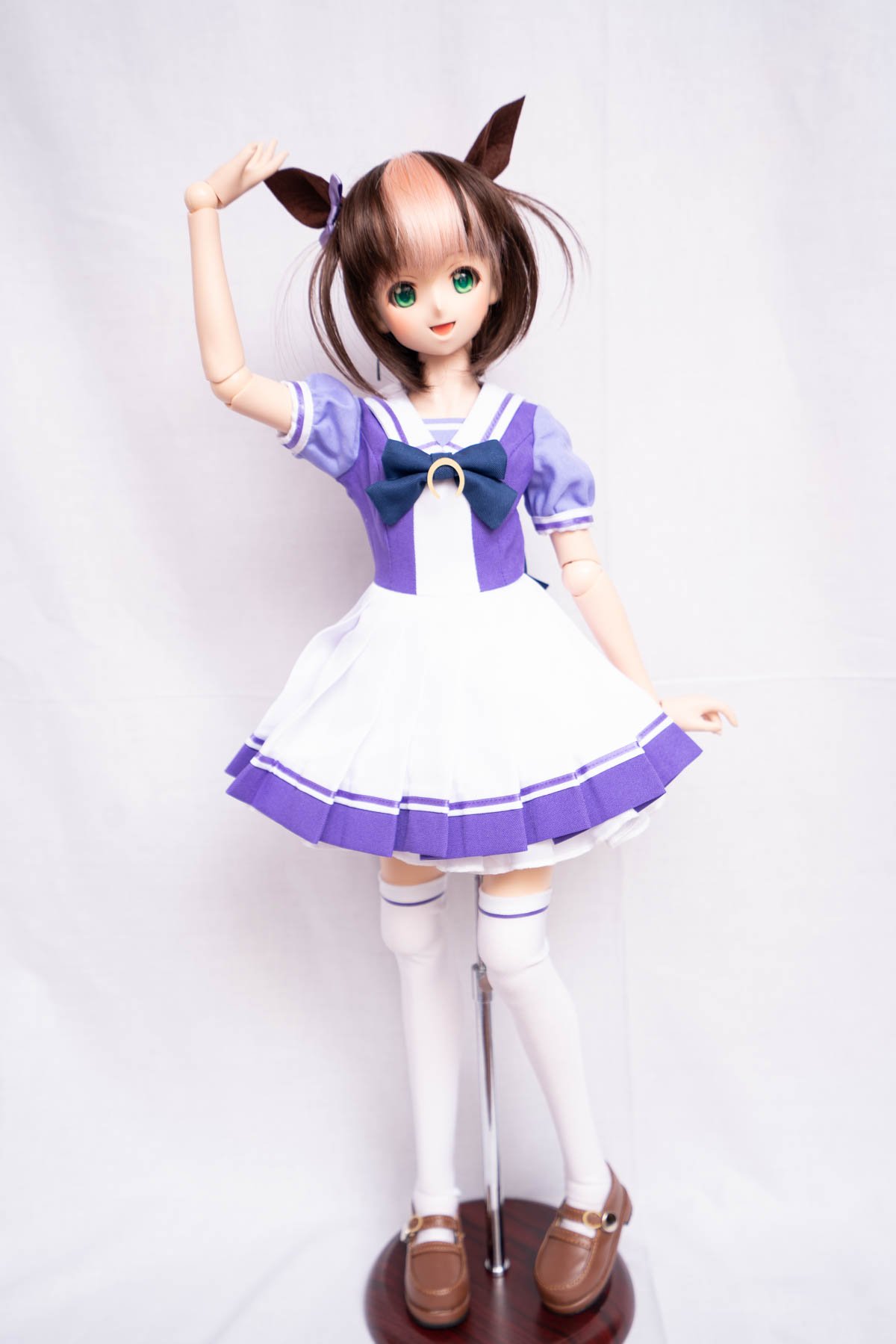 MADHANDS オグリキャップ+トレセン学園制服素体 可動カラーガレージキット 未塗装未組立 ウマ娘 プリティーダービー オグリキャップ