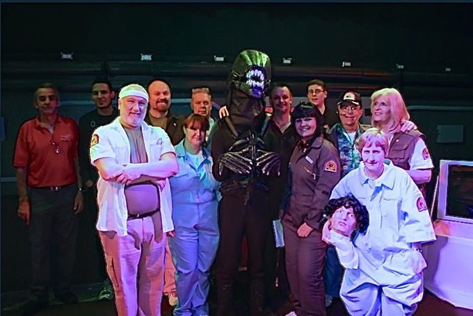 BlindfoldMovie's tweet photo. Please check out this amazing @kickstarter project! ALIEN ON STAGE THE DOCUMENTARY: A comedy doc. about Dorset bus drivers who handmade a stage show of ALIEN &amp; unexpectedly made it to London's Westend! https://t.co/edziMT8b39 @alienonstagedoc @gorejuicefilms @AnimalElectric https://t.co/vBNZc5iNhZ