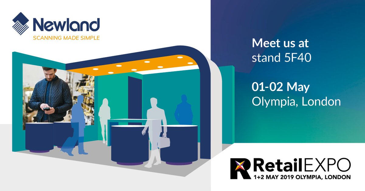 #RetailEXPO2019 kicks off next week in London &amp; we will be there to showcase our latest devices. Come by and say hello at stand 5F40 or arrange a meeting here: newland-id.com/events-signup/