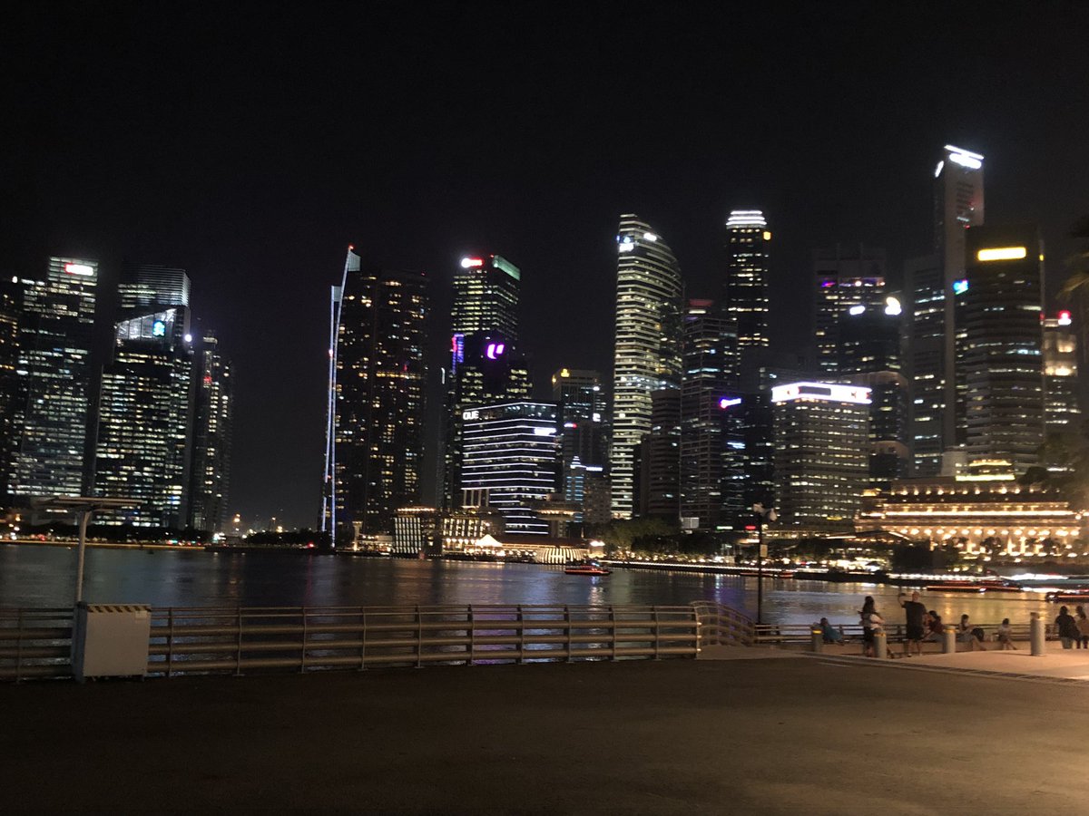 AnuvaMoose's tweet image. Now that’s a skyline #Singapore