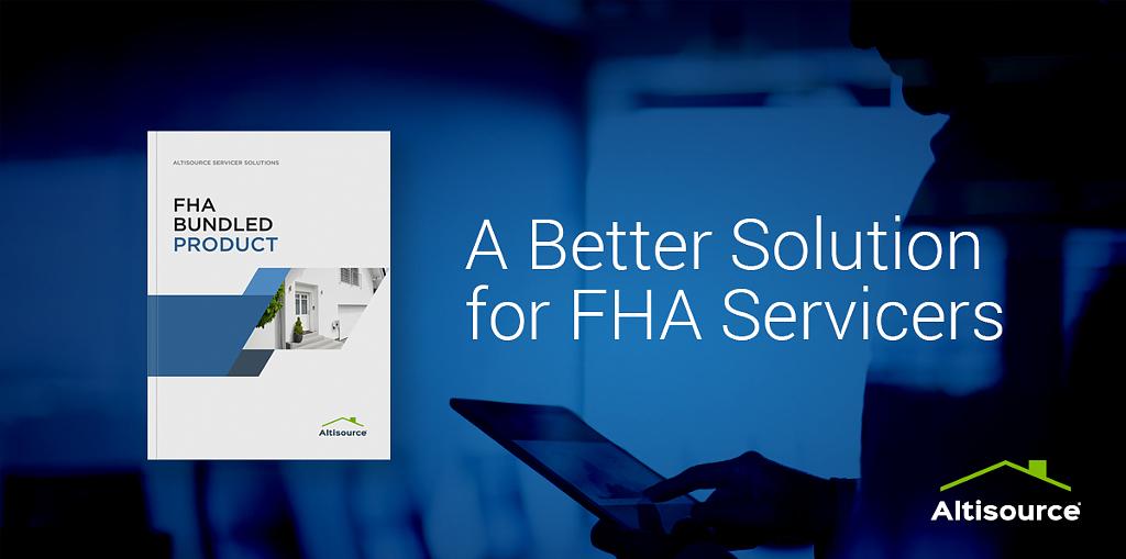 Altisource's tweet image. Altisource&apos;s new FHA bundled product provides a better solution for any size FHA servicer through customized asset management solutions utilizing a suite of servicing products. Learn more here: ow.ly/K3i950qVxOg