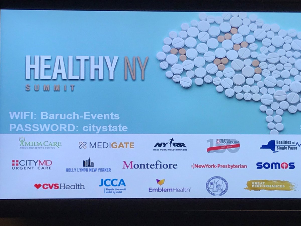 NewYorkHPA's tweet photo. At the City &amp; State Healthy NY Summit ⁦@NYHPA⁩ prez Eric Linzer to participate in panel discussion of #single-payer #NYHealthAct vs #universal-coverage https://t.co/WGBG2Md363