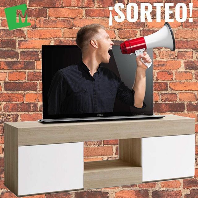 ABosch1980's tweet photo. 📣🎁¿Quieres ganar este precioso mueble de TV para tu comedor? 🤷🏼‍♀️🤷🏼‍♂️ ¿Qué tienes qué hacer? 👍🏻Seguirnos y dar MG al post
💬Coméntanos qué has hecho esta Semana Santa. El comentario más original 
ganará el mueble de TV
🕗 Tienes tiempo hasta el 27/04/19 a las 23:59 para particip… https://t.co/Gwcx7IUFnJ