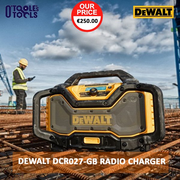 Take a look at <a href="/DEWALTtough/">DEWALT</a> DCR027 Radio Charger bit.ly/2GzkmeC
