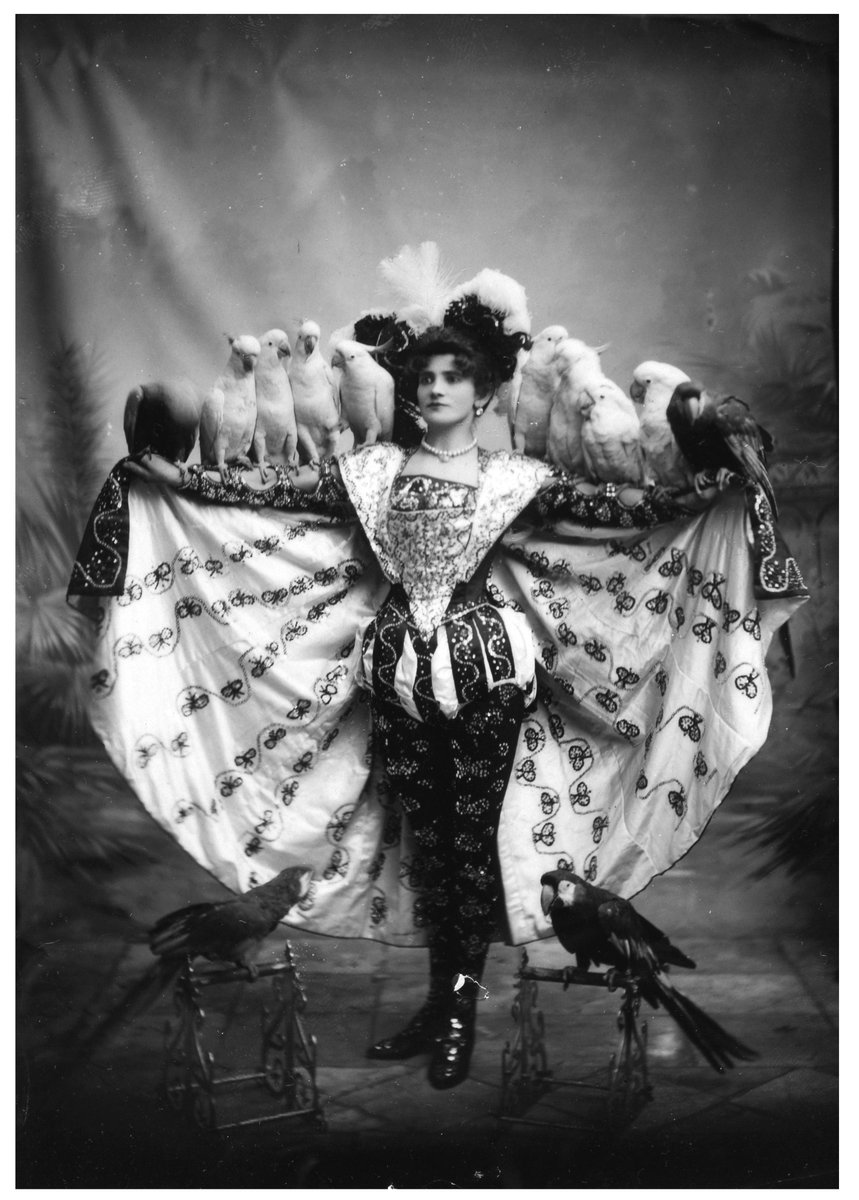 UKNatArcEdu's tweet image. Another hidden gem from our copyright files is a glimpse into the entertainment of the past. We have a vast collection of photographs of actors, actresses, circus performers, singers and other travelling show people used to promote and record their shows. #SomethingFun #Archive30