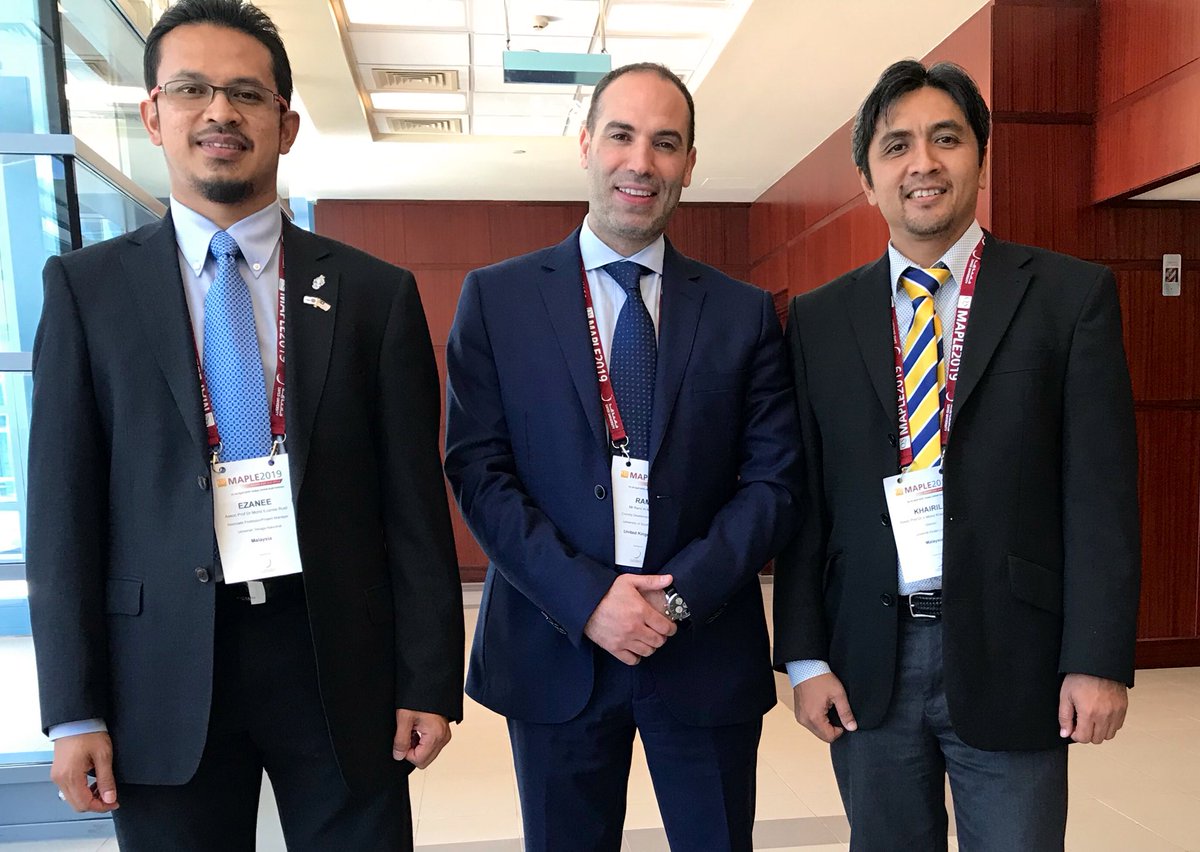 UniSotonIntl's tweet photo. We met two @ECSUoS alumni from the classes of โ96 and โ99 at #QSMaple this week. Delighted to see @UniSotonAlumni advancing #research which all began with their UK studies ๐ฒ๐พ๐ฌ๐ง #SotonMENA #WeAreInternational https://t.co/Yw7HjcgpuF