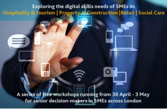 WestLBusiness's tweet photo. Are you a London based #SME in #property or #construction? Have you been trading for more than a year &amp; keen to review how digital skills can help your business? Join us w/ @LDNGrowthHub &amp; @sharpinsights1 for a workshop on #PropTech at @thecrystalorg: https://t.co/Dz4ca8KP46 https://t.co/q2dm5W9ehI