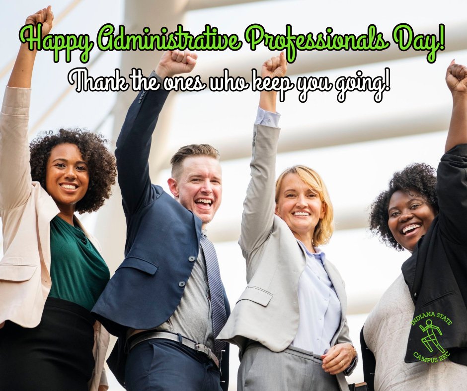 INStCampusRec's tweet image. #NationalAdministrativeProfessionalsDay #thankyou #keepusgoing
