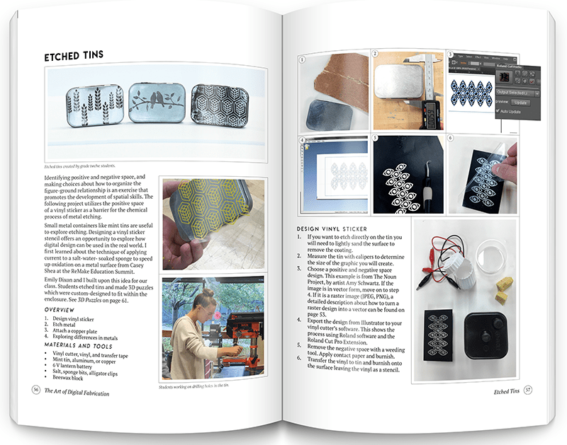 smartinez's tweet photo. New book – The Art of Digital Fabrication: STEAM Projects for the Makerspace and Art Studio https://t.co/aqOgCgUpef https://t.co/PXsioom87A