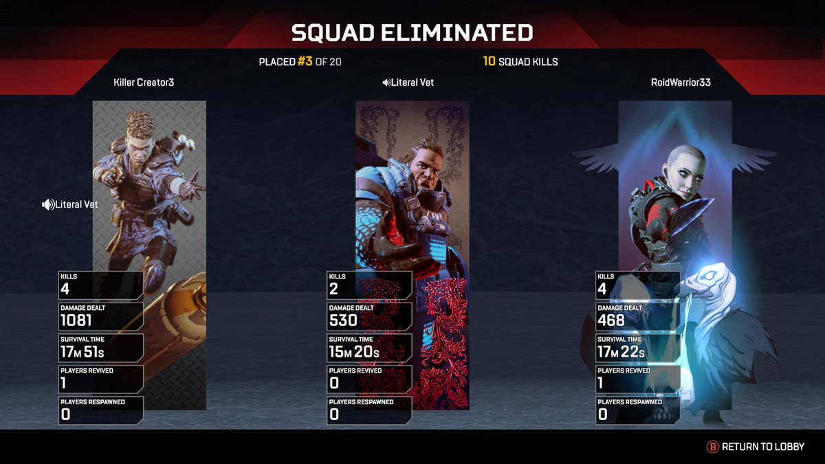 Literal_Vet's tweet photo. #Go3rdParty @therock SWEATY GAINZ #ApexLegends #XboxShare https://t.co/sACMB2zwDM