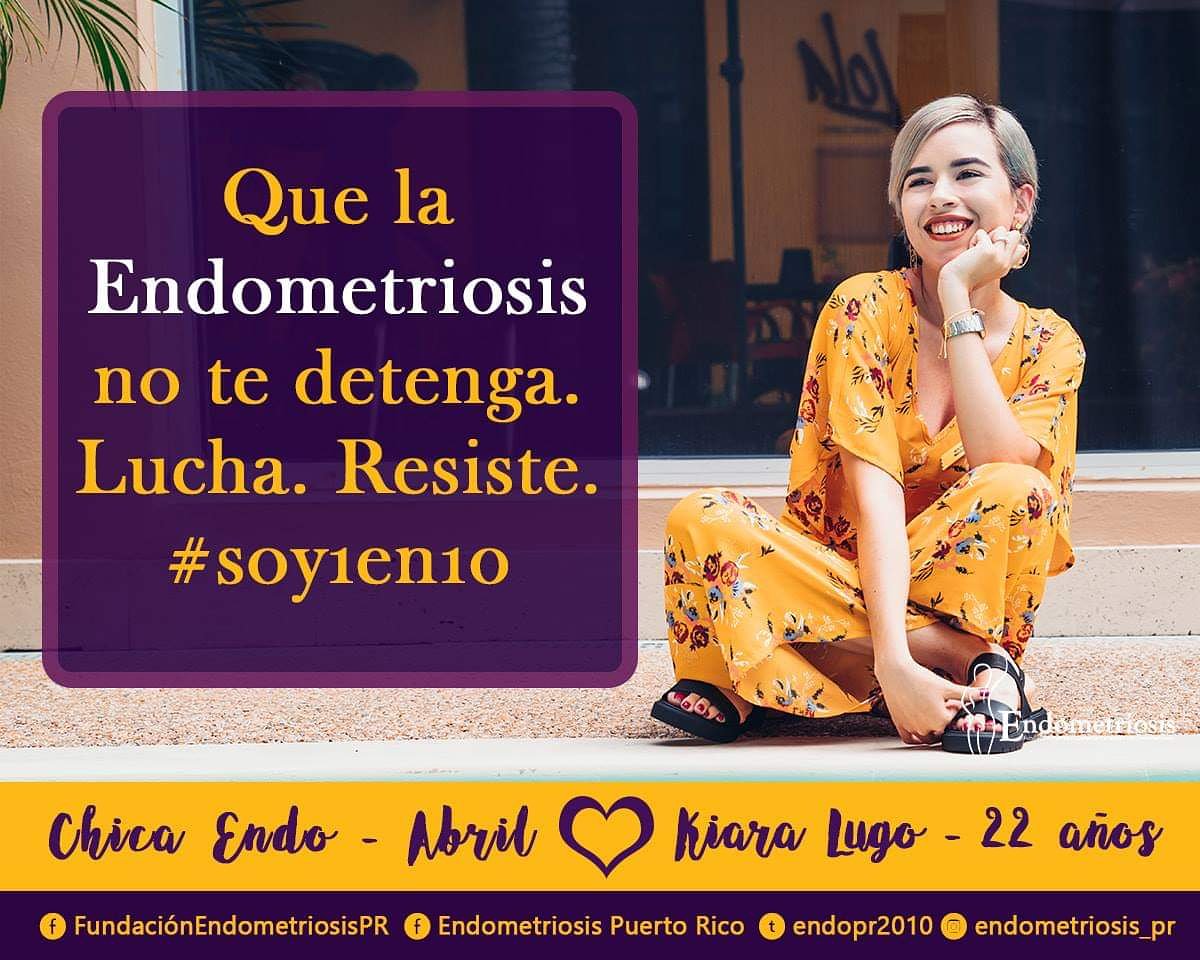 endopr2010's tweet photo. ¡Que la Endometriosis no te detenga! #endometriosis #endopr #soy1en10 #endoisreal #nosomoschangas https://t.co/3xh7VdxLAy