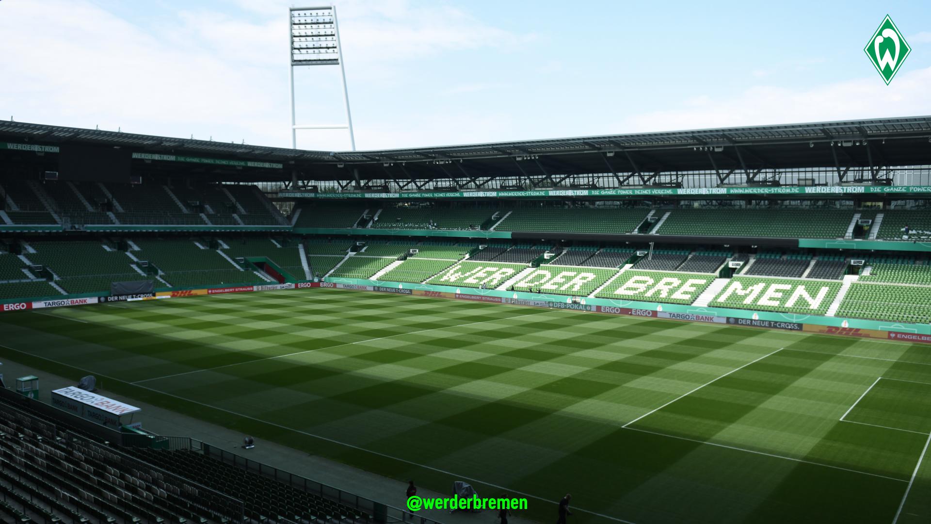 SV Werder Bremen on Twitter: "Die Greenkeeper haben ganze Arbeit geleistet! Das Weser-Stadion ...