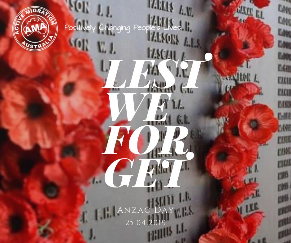 ActiveMigration's tweet photo. A day to remember... #AnzacDay #AnzacDay2019 https://t.co/B4kp9B1ffB