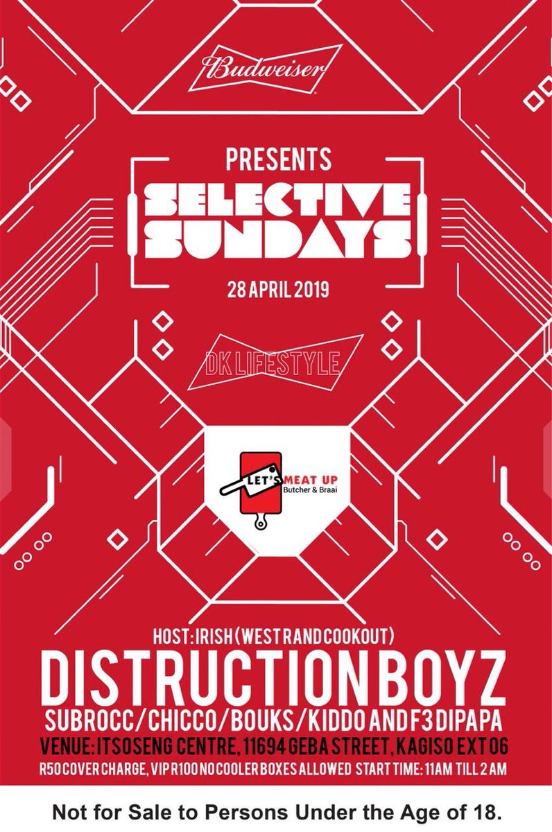 Flossingout's tweet photo. This Sunday, DK lifestyle alongside Let's Meat Up is hosting #SELECTIVESUNDAYS.... we doing that @HITROX_ENT
With myself, @ThasoHTX @Flo_Banger @RayzaSA and @Geedohtx
๐ฅ๐ฅ๐ฅ๐ฅ๐ฅ๐ฅ https://t.co/xppkYSpXAl
