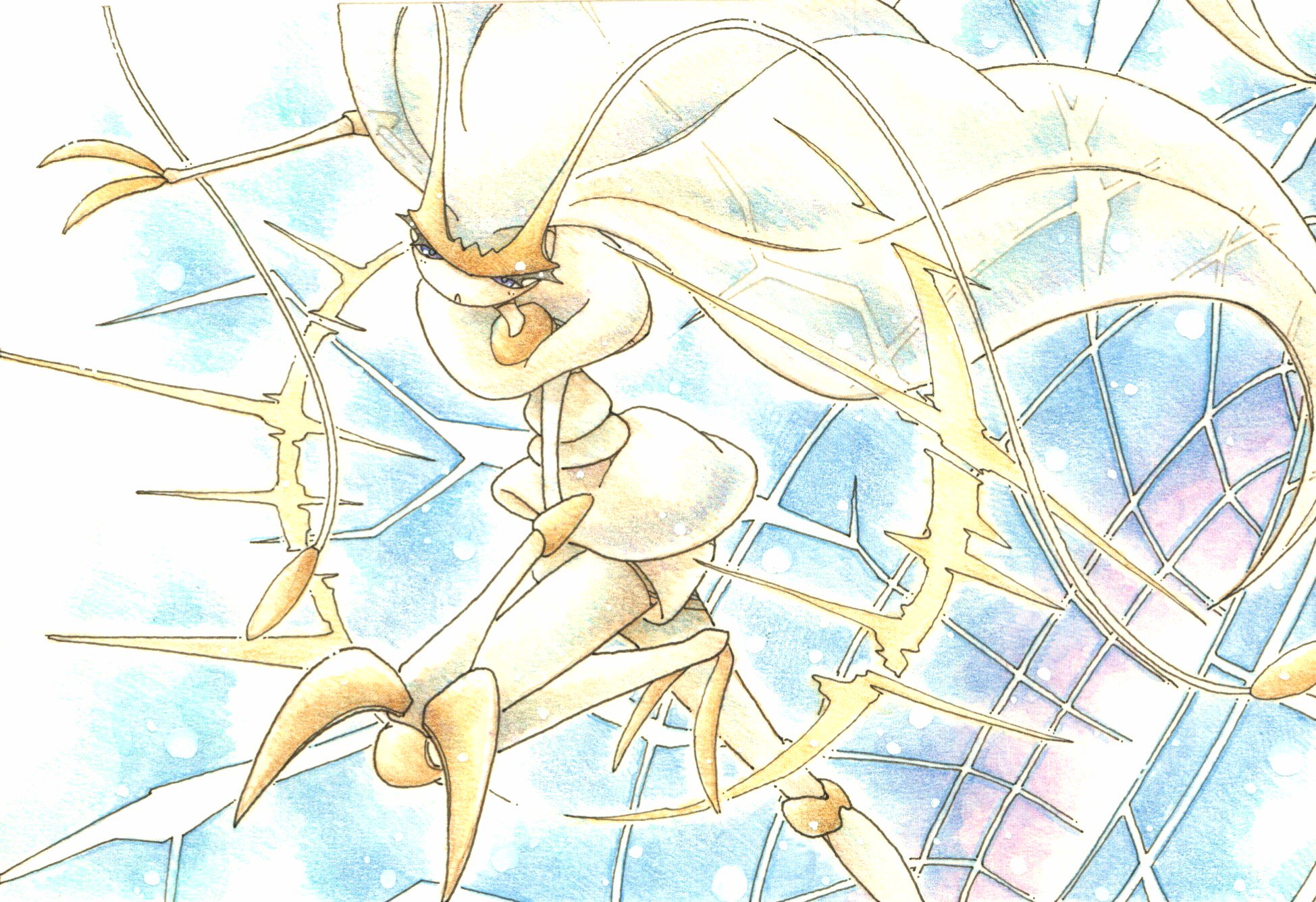 Inori Kuro Pokelove ウルトラホールと一緒に描くとよりウルトラビーストって感じがしますね Twitter