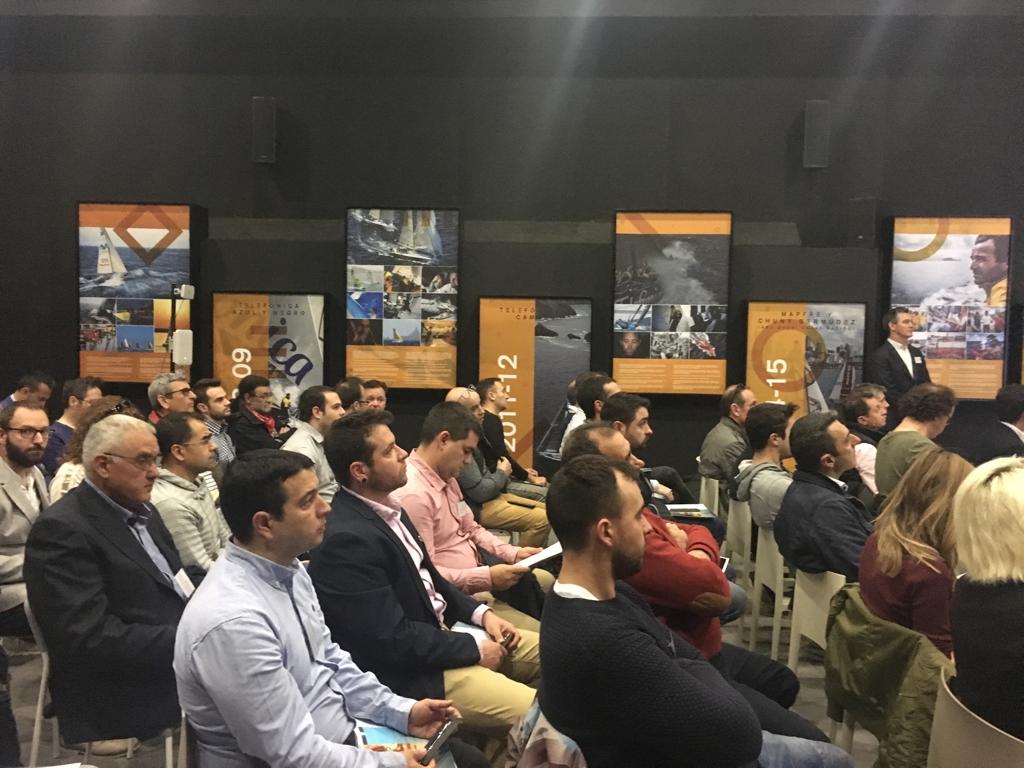 Wifidom's tweet photo. @CambiumNetworks presentando en exclusiva su nuevo lanzamiento #ePMP3000 en el @Volvo_OceanRace  de #Alicante . https://t.co/kKwG50llwa
