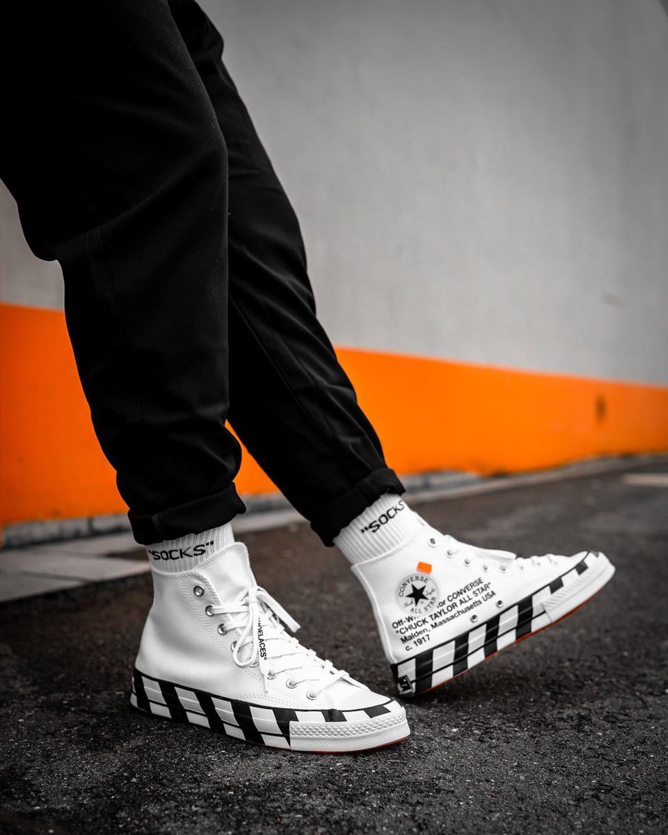 converse off white style