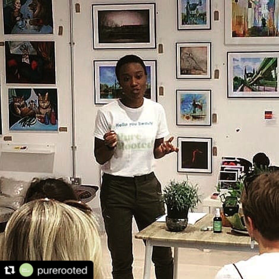 madeinhf's tweet photo. Great talk by Efua Mercer of @PRooted on Saturday as part of our #EarthDay celebrations. Thanks to all who joined us on the day #MadeinHF #StartUpMall #KingsMall https://t.co/abQIAPMG1E