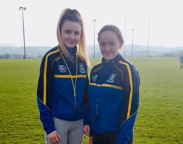 CamogieWicklow's tweet photo. First Whistles: Katie Emma Mia Daisie Summer + Angel at work during our first Under 12 Blitz in Ballinakill Dunlavin + Kilcoole. Well Done 😃 Whistle on! #20x20
#CantSeeCantBe
#SupportHerSport
#FirstWhistle https://t.co/aCVycdJAjc
