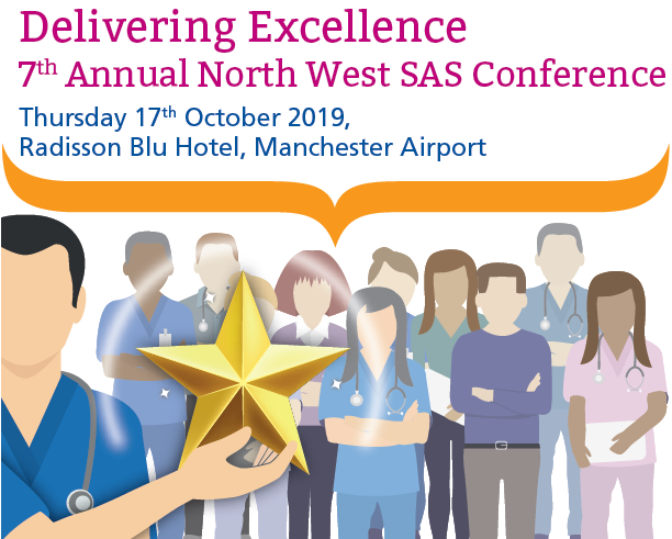 NWSASDocs's tweet photo. Registration for the 7th Annual North West SAS Doctor Conference is now open! This year's theme is 'Delivering Excellence' celebrating the achievments of SAS doctors across the region and encouraging and inspiring delegates to maximise their potential. https://t.co/OaJ42WFfsY https://t.co/hG3WApf0nX