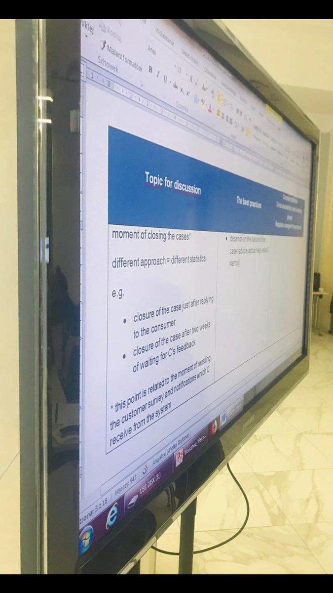 ECCPoland's tweet photo. Better nad faster case handling = European consumers helped! Workshop on #ittool in progress! @ECC_web lawyers are working hard👍🏻 https://t.co/DV1NBCszJT