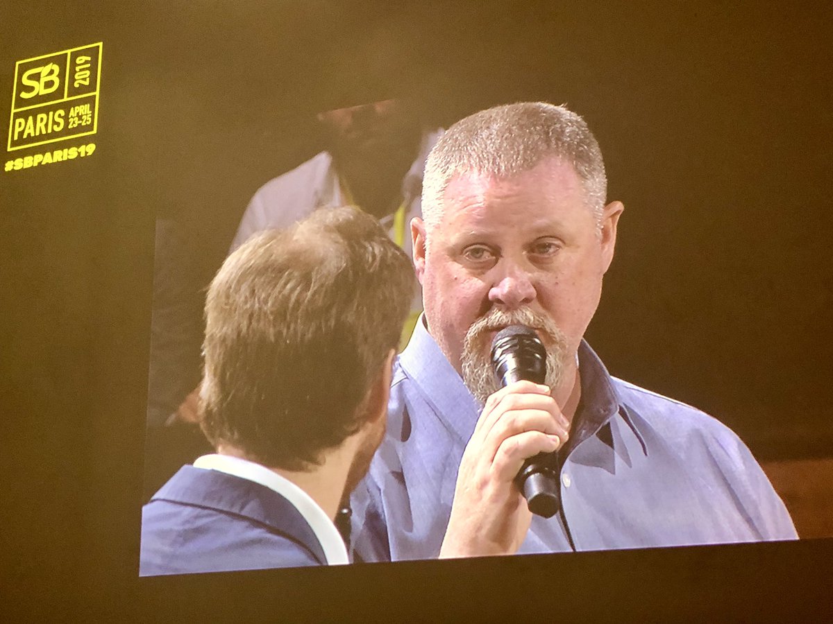 « The thing with sustainability is that children are teaching their parents » 
and « If you can’t start a school, change a school ». Thank you Jeff King <a href="/MUSEGlobalEd/">MUSEGlobal</a> @MUSESchoolCA.  #sustainabilty #education #whereitallstarts #SBParis2019