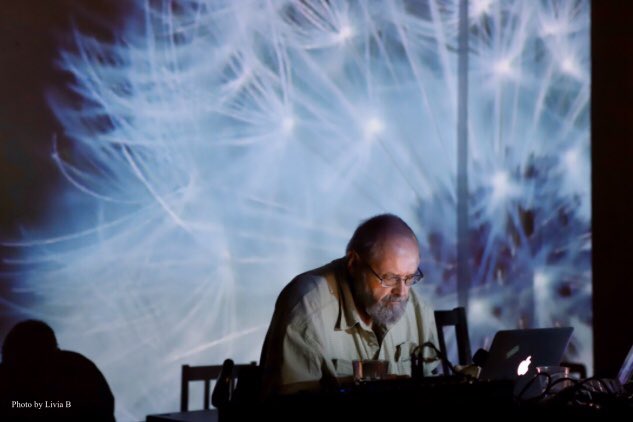 Livia_B_Garcia's tweet image. Phill Niblock, John Bowers + Tim Shaw (Mythogeosonics) at Iklectik @johnmbowers @Tim4Shaw #PhillNiblock @iklectikartlab 20190421