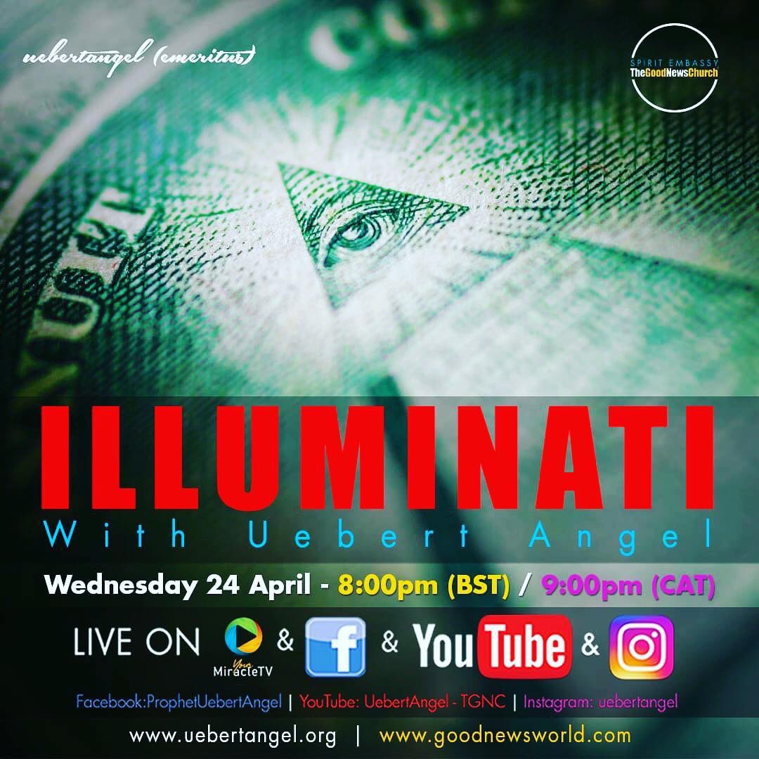 TGNCLondon's tweet photo. ILLUMINATI: That’s tonight at 8PM sharp BRITISH STANDARD TIME. Tell someone they don’t want to miss this riveting topic by Prophet Angel 
#GoodNewsWorld https://t.co/3vdbBJww2L