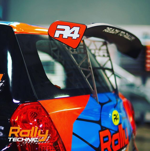 Oreca's tweet photo. 🧨 D-2 before the start of 2019 Rally of South Africa (26-27 April)... @HergenF and his co-driver @Pierre397 are ready to fight in the #ToyotaEtiosR4! #RallyTechnic #R4 #KitR4 https://t.co/ieeaEyhous