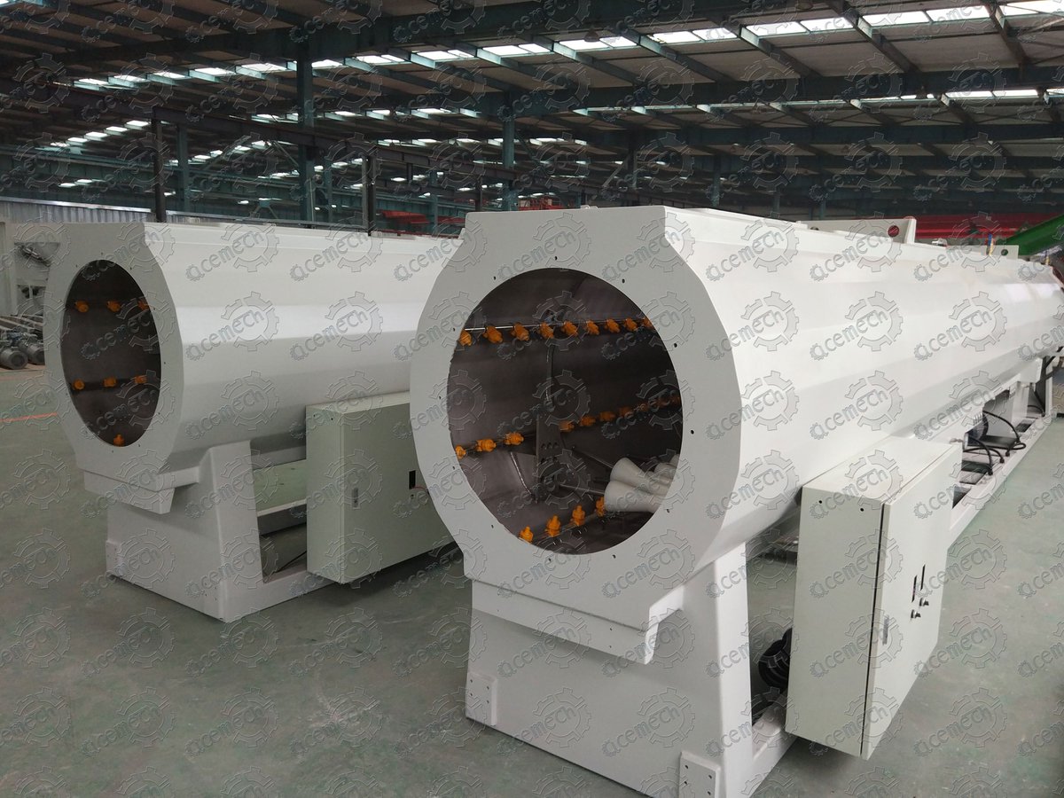 KiTech_Machine's tweet photo. 630mm PE pipe extrusion line
We are assembling this equipment,
Welcome customers to visit our factory for inquiry.
ACEMECH MACHINERY CO., LTD
Tel: +86-512-58962530
E-mail: info@acemechcorp.com
Web: https://t.co/Lg0yt3Qe8q https://t.co/5lECjme6jq