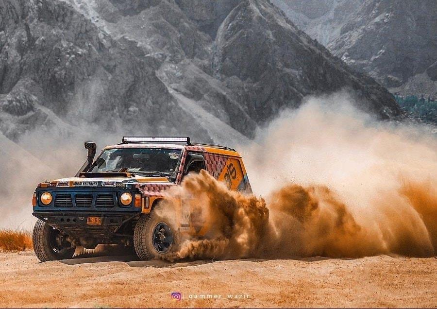 Images from Sarfaranga Desert Rally, Skardu. #VisitPakistan2021  #WorldTourismDay