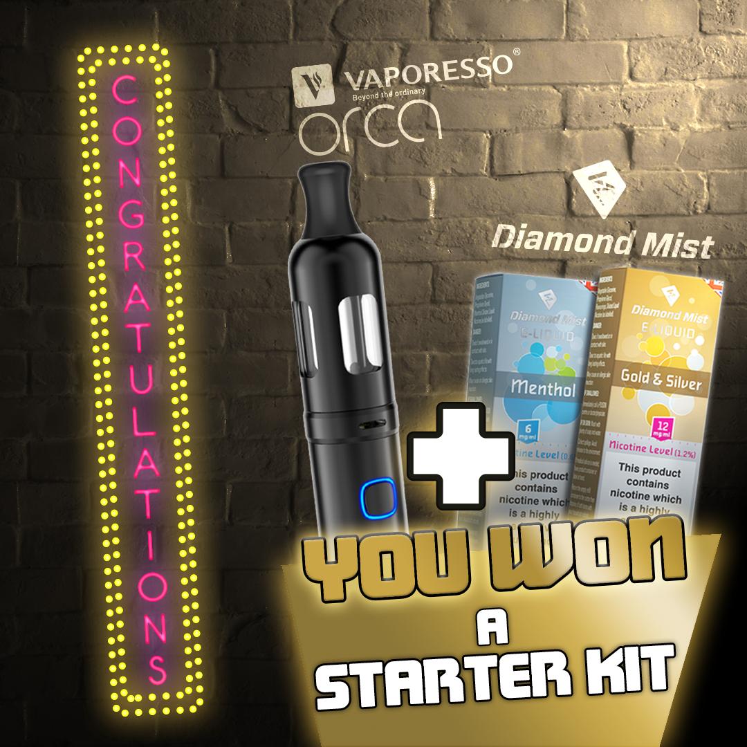 Diamond_Mist's tweet photo. Congratulations another 33 winners have been chosen today! All winners will receive an email this afternoon! π
#vaporesso #vapril #diamondmist #vape #switchtomist #vapegiveaway #giveaway #switchonvaping #vapers #vapelife #smokers #vapefamily #starterkit #vapedaily https://t.co/UesIiQ0h9T
