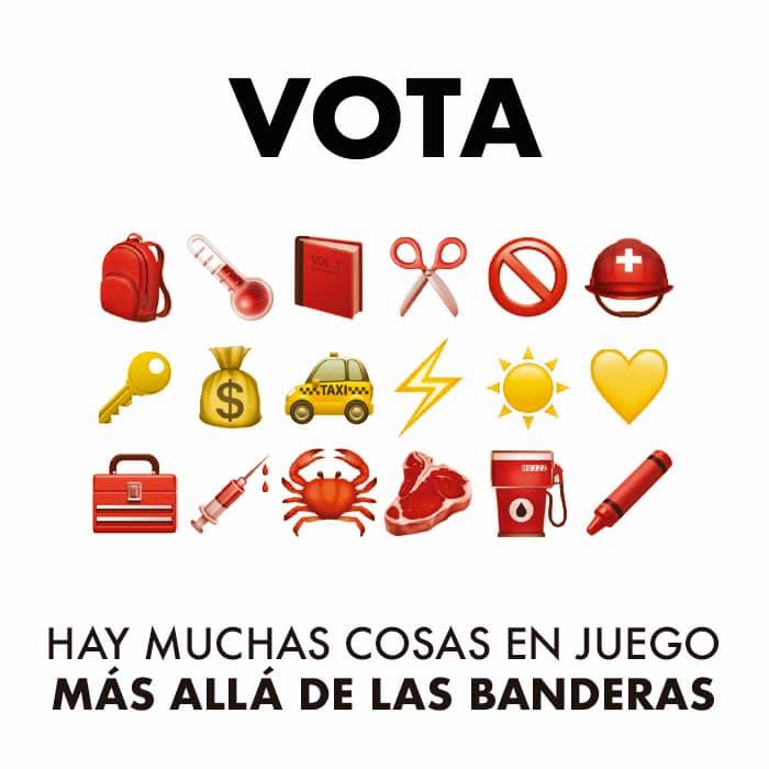 vota_por_favor's tweet photo. ¡Una bandera se hace con derechos y políticas de igualdad social! #VotaPorFavor #VotaCoño #28A https://t.co/kygMFYUmpg