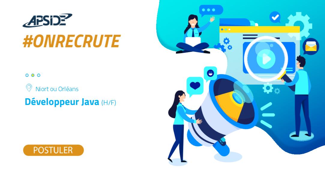 Envie d'un nouveau challenge dans la Venise Verte ou dans la Cité Johannique ?

Apside est prêt à vous accompagner ! 

On en parle en privé ?
#Apside #OnRecrute #Java #Niort #Orléans #Job