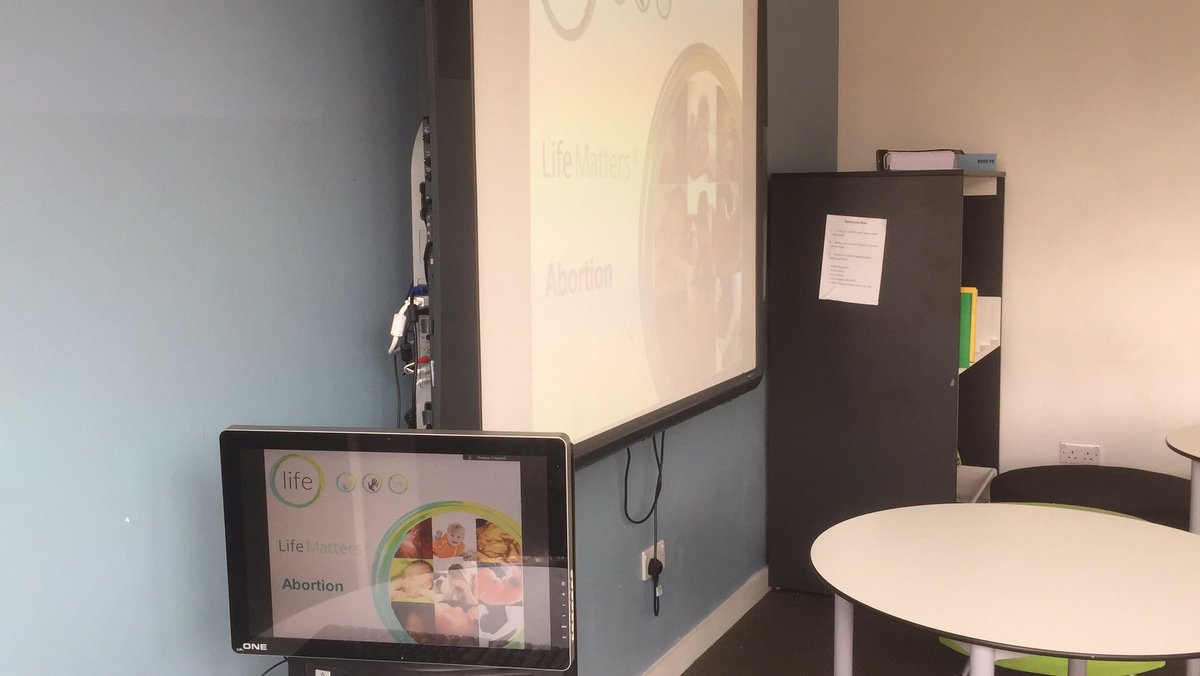 ClarePScott's tweet photo. This is it! End of an era...my very last prolife talk for @LifeCharity What a privilege to have had the opportunity to speak to so many pupils about this vital issue. I have learnt so much and will never stop being a voice for the voiceless. #prolife #education https://t.co/XipdZHtbuY