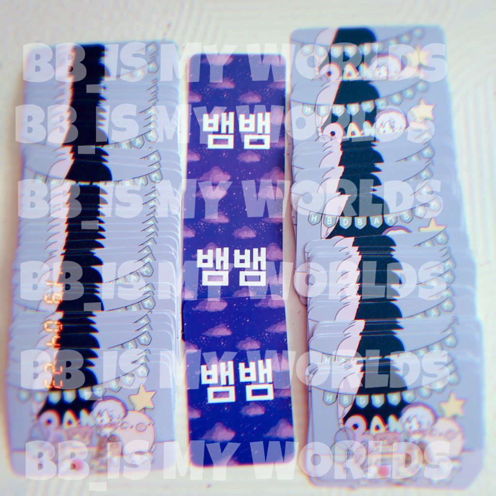 BB_ismyworlds's tweet photo. 🐍💜
𝐁𝐁 𝐢𝐬 𝐌𝐲 𝐖𝐨𝐫𝐥𝐝
📀 𝐏𝐇𝐎𝐓𝐎𝐂𝐀𝐑𝐃 5*8cm
💿 ราคา29/ใบ ค่าส่ง30/50
📀สั่งซื้อใน DM.
📍มีขายแยก39ใบเท่านั้น!!!!!
#BamBamBirthdayProject2019
#bbismyworldProject
#BBMAsTopSocial GOT7 @GOT7Official
#BamBam1A #BAMBAM #แบมแบม #MTBB
#뱀뱀 https://t.co/5C9CwnfWAV