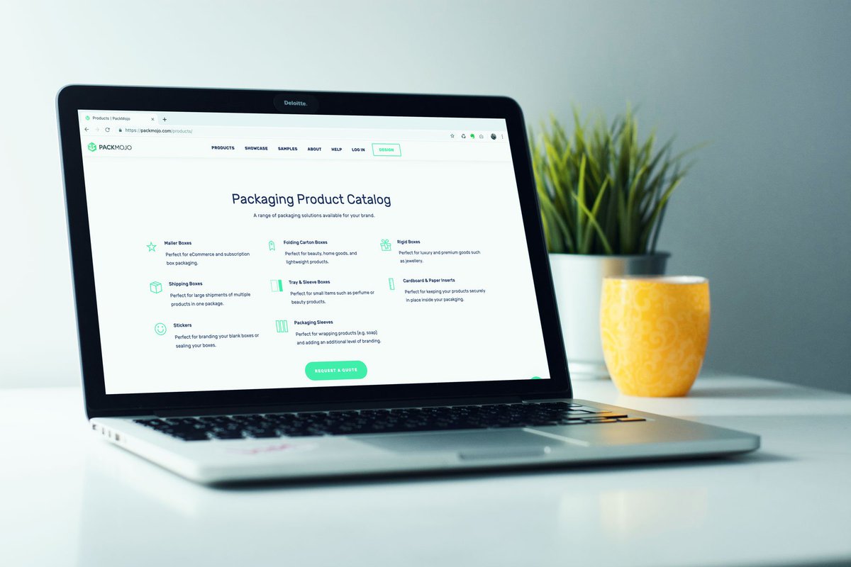 PackMojo's tweet photo. What #packaging solutions do we offer? Whether you're looking to design your own packaging online or want something bespoke, we're here to help. Check out our recently updated Products page! https://t.co/RDrmlJ9orW #branding #custompackaging https://t.co/s4Zl4A2jzM