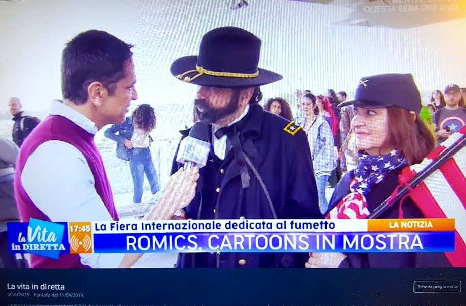 STEFANOJACURTI's tweet photo. generale Grant e portabandiera al comicon di napoli sabato e domenica
#comicon #mostrad'oltremare #generalegrant https://t.co/ZuNxQvszPF