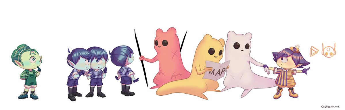 把監視者擬人了對我來說他們就是一群屁孩XD #rainworld