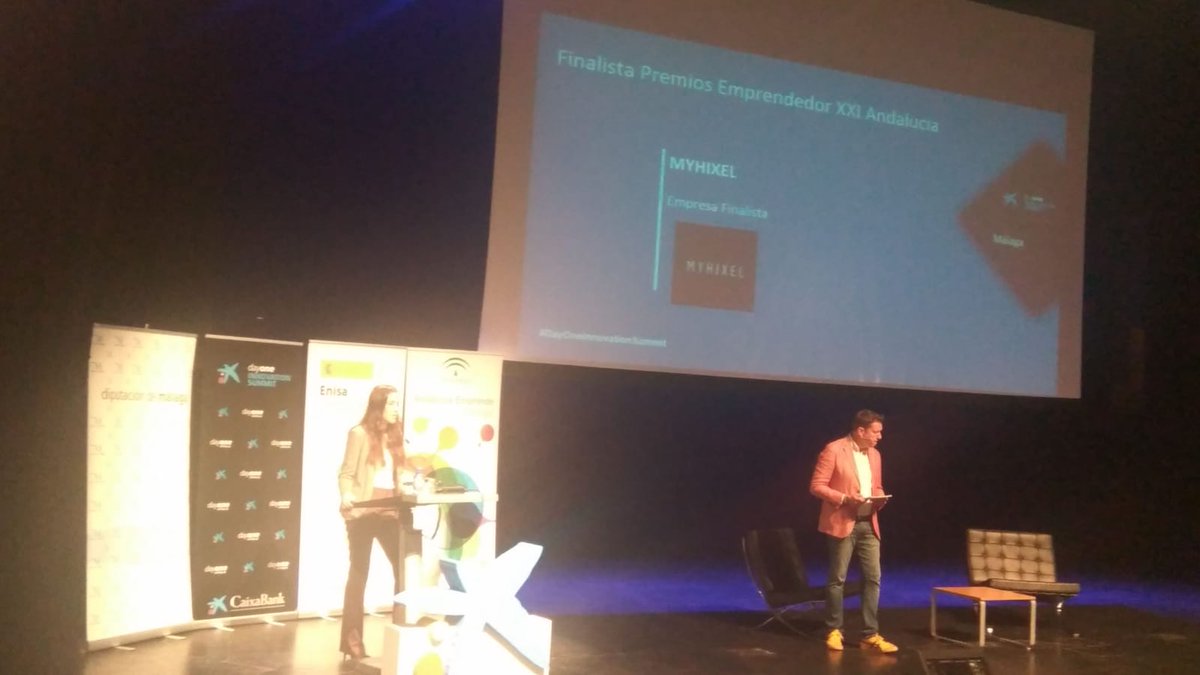 Conocemos a las 6 empresas con mayor potencial de crecimiento en #Andalucia 
que nos presentan su visión y propuesta de valor. Aquí <a href="/Predictivaio/">upbe.ai</a> y <a href="/myplayz/">Myplayz</a> #DayOneInnovationSummit #Málaga