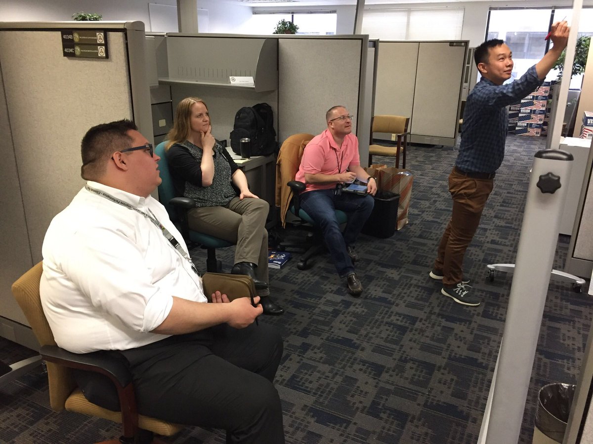 ArmyFuturesGrp's tweet photo. Short break but we’re back at it. All week we’re drafting future strategic environments with possible conflicts. What’s the craziest thing you can come up with? 

We’re gonna need more whiteboards. https://t.co/onFg1u71oS