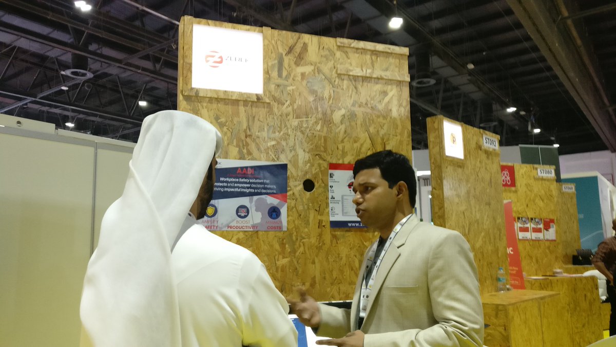 zerektech's tweet image. #AADI garnered a good interest by visitors during the 3-day exhibit at AIM 2019, #Dubai. Some visitors wanted pilots, few others want to become a partner and market the product couple of policymakers and investors.
.
.
.
#ZerekTech #AIMStartup #ConnectedWorkers #Construction #IoT